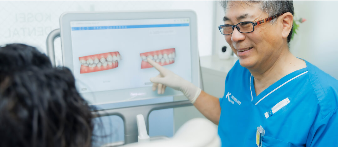 痛みに配慮した優しい治療