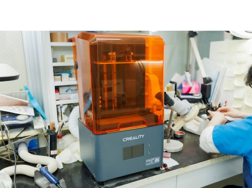 院内技工室完備でスピーディな治療